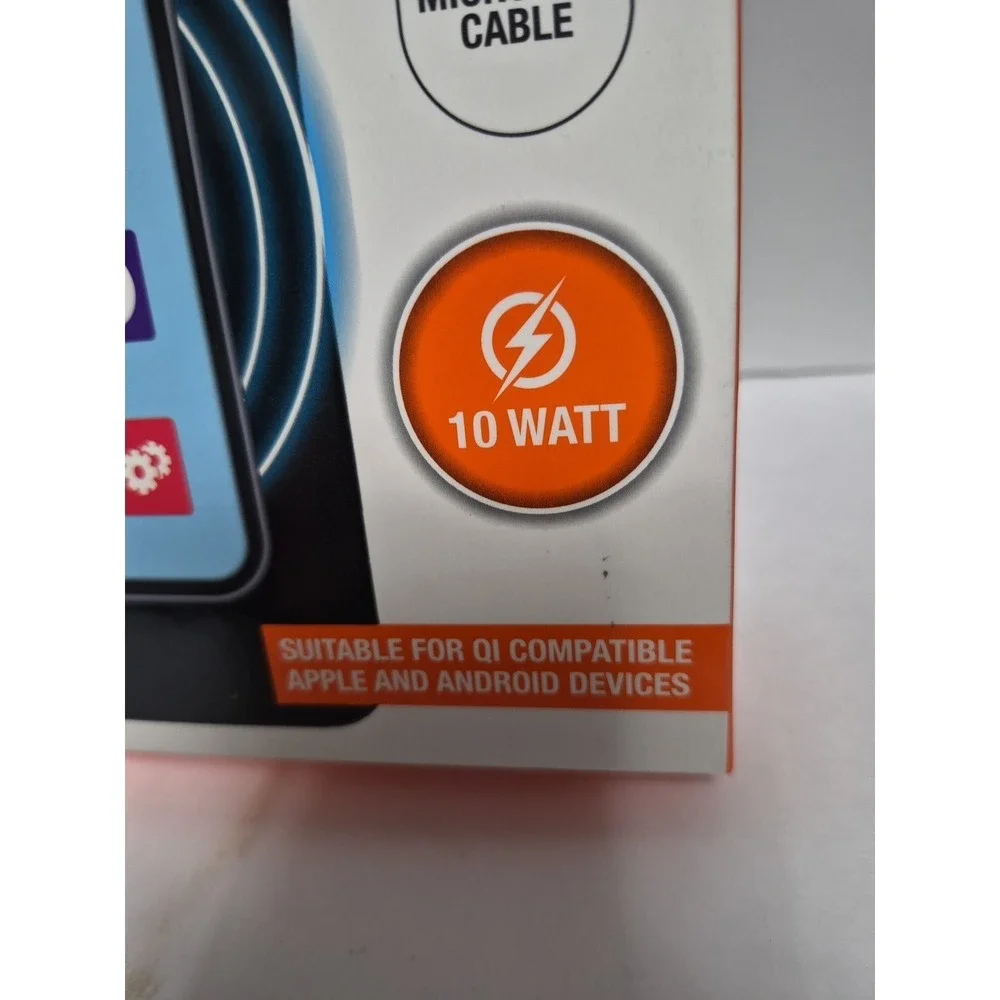 ITEK HIGH SPEED CHARGING MOUSE PAD WITH WIRELESS FAST CHARGER NEW OPEN BOX